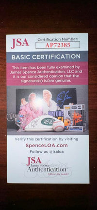 Barbara Eden Signed Jeannie Bottle Prop signed twice (I Dream of Jeannie) - JSA COA