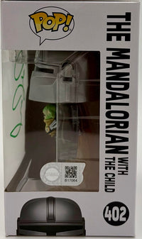 Pedro Pascal Signed Funko Pop #402 The Mandalorian (Star Wars)  - SWAU COA