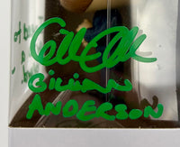 Gillian Anderson Signed "Billions" Funko w/funny inscription - Beckett COA