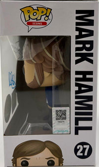 Mark Hamill Signed "Exclusive" Funko Pop #27 (Star Wars) -  Official Pix COA