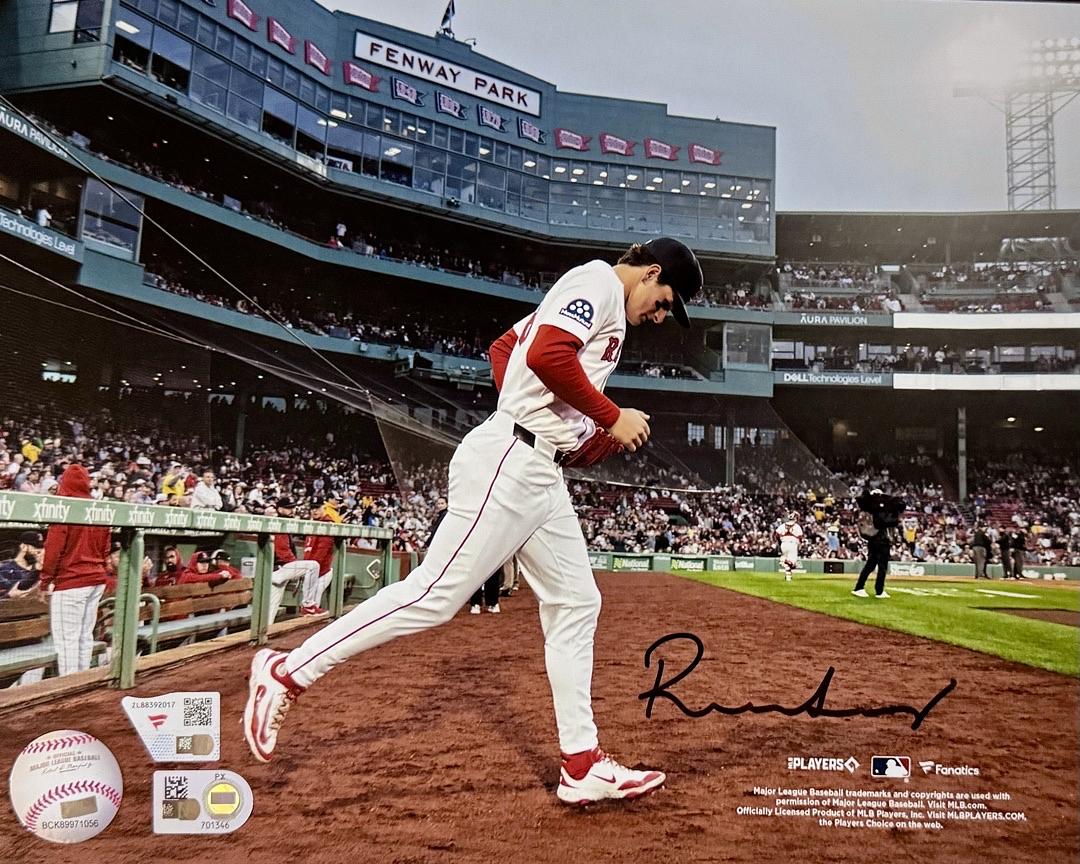 Roman Anthony (Red Sox) signed 8x10 Major League Debut - Fanatics COA