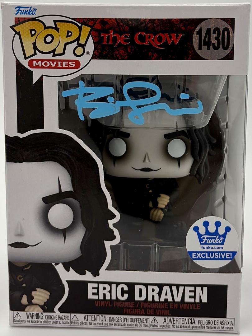 Bill Skarsgard signed "Eric Draven" Funko #1430 (The Raven) - Beckett COA
