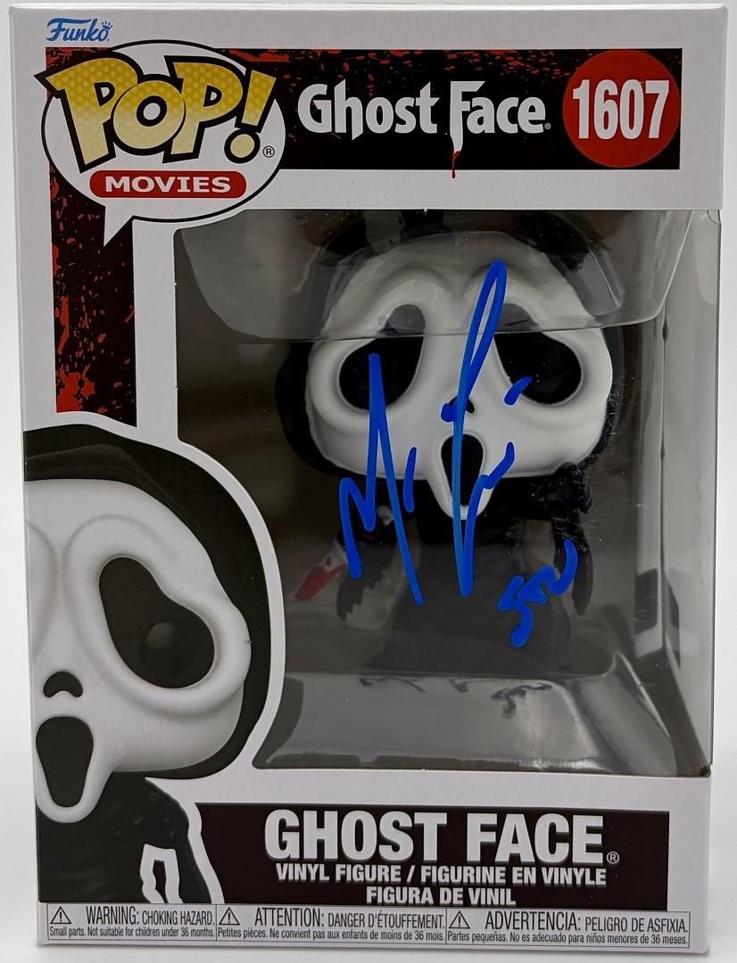 Matthew Lillard Signed Funko Pop #1607 "Ghost Face" (Scream) w/character name - Zobie COA