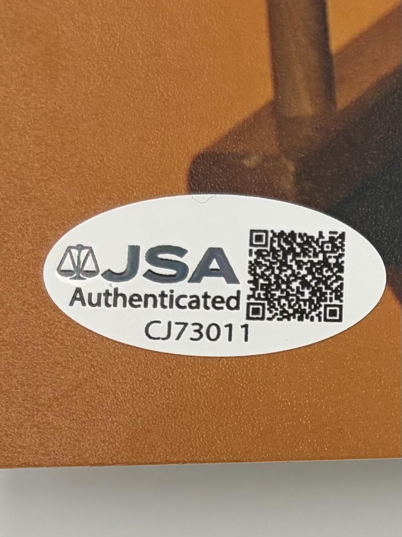 Ron Howard & Bryce Dallas Howard signed 8x10 JSA COA *RARE*