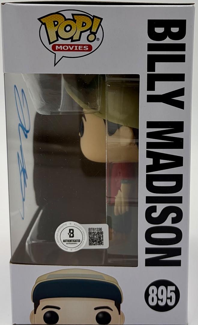 Adam Sandler Signed Funko Pop #895 "Billy Madison" - Beckett COA