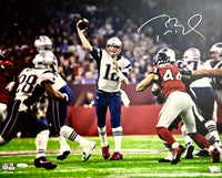 Tom Brady Autographed Patriots Super Bowl XLI 16x20 Photo Fanatics & TriStar COA