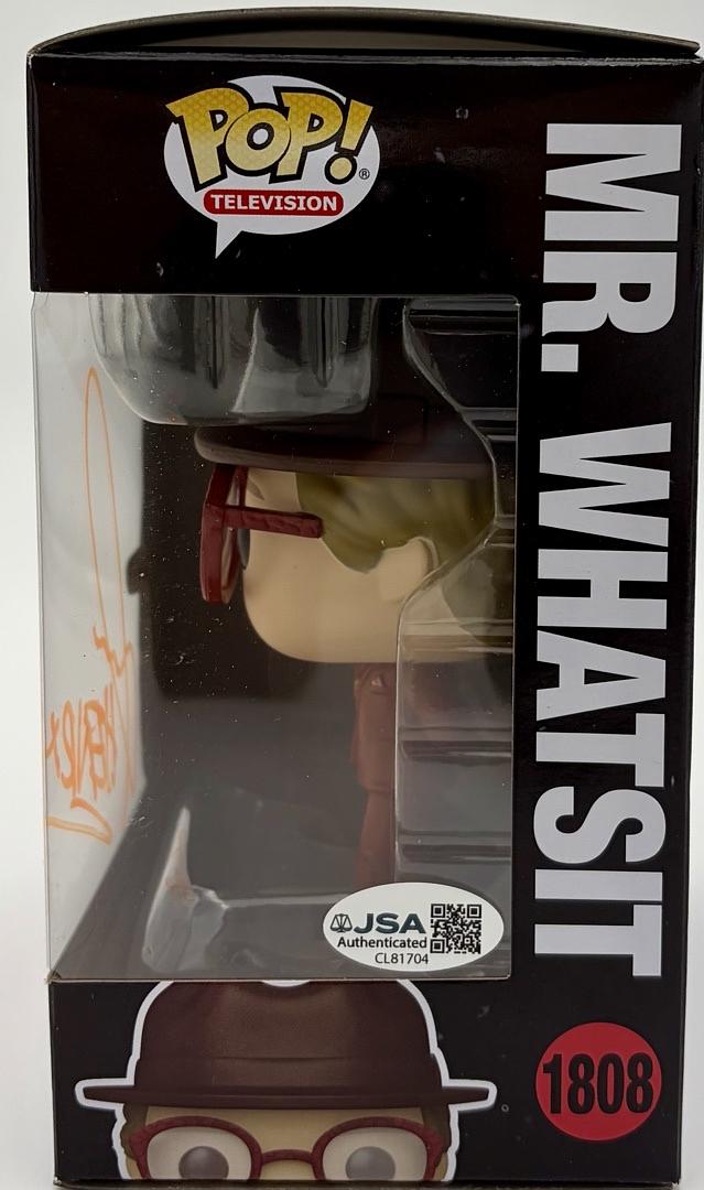 Jamie Campbell Bower signed Signature Series "Mr. Whatsit" Funko #1808 (Stranger Things) - JSA COA