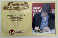 Robert Pattinson signed "Cedric Diggory" 8x10 (Harry Potter) - Celebrity Authentics COA