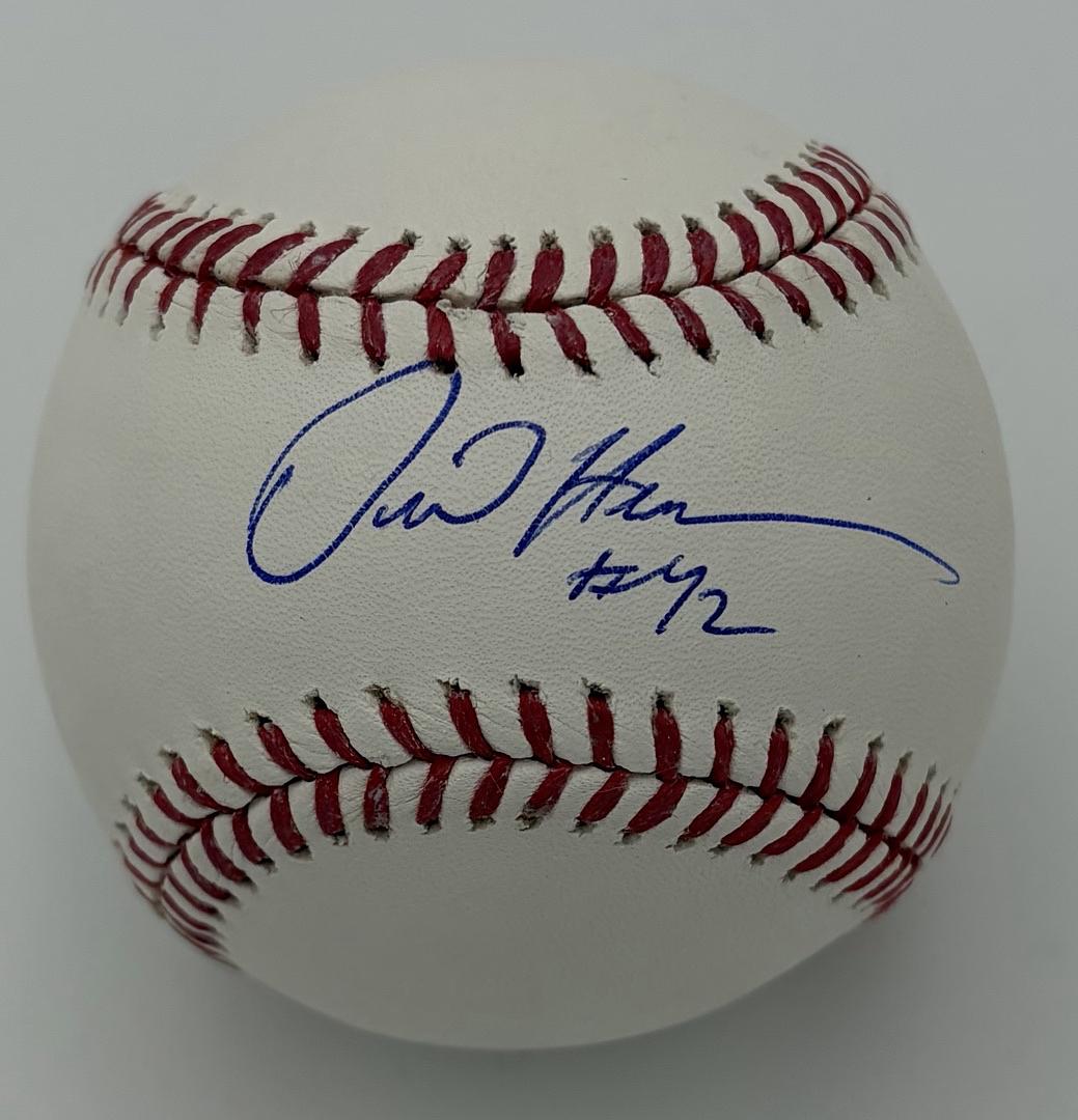 Dave Henderson (Red Sox) signed ROMLB - Sureshot Promotions COA