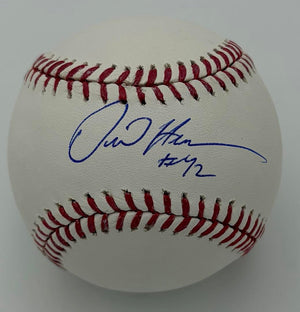 Dave Henderson (Red Sox) signed ROMLB - Sureshot Promotions COA