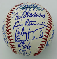 1975 Red Sox Team Baseball signed by 22 - Sure Shot Promotions COA