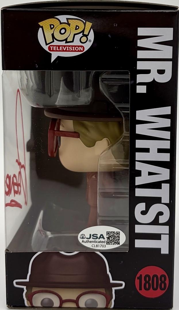 Jamie Campbell Bower signed Signature Series "Mr. Whatsit" Funko #1808 (Stranger Things) - JSA COA