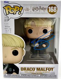 Tom Felton Signed Funko Pop #168 Draco Malfoy (Harry Potter) - JSA COA