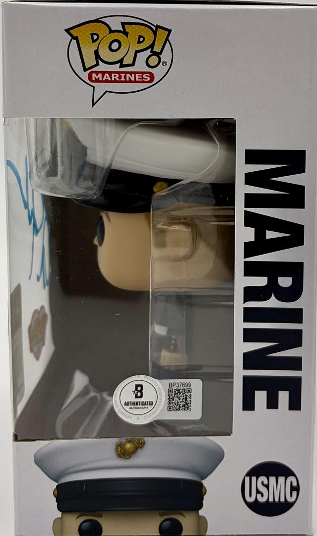 Alec Baldwin signed U.S. Marines Funko (USMC) w/ Lt. Ryan inscription - Beckett COA *RARE*