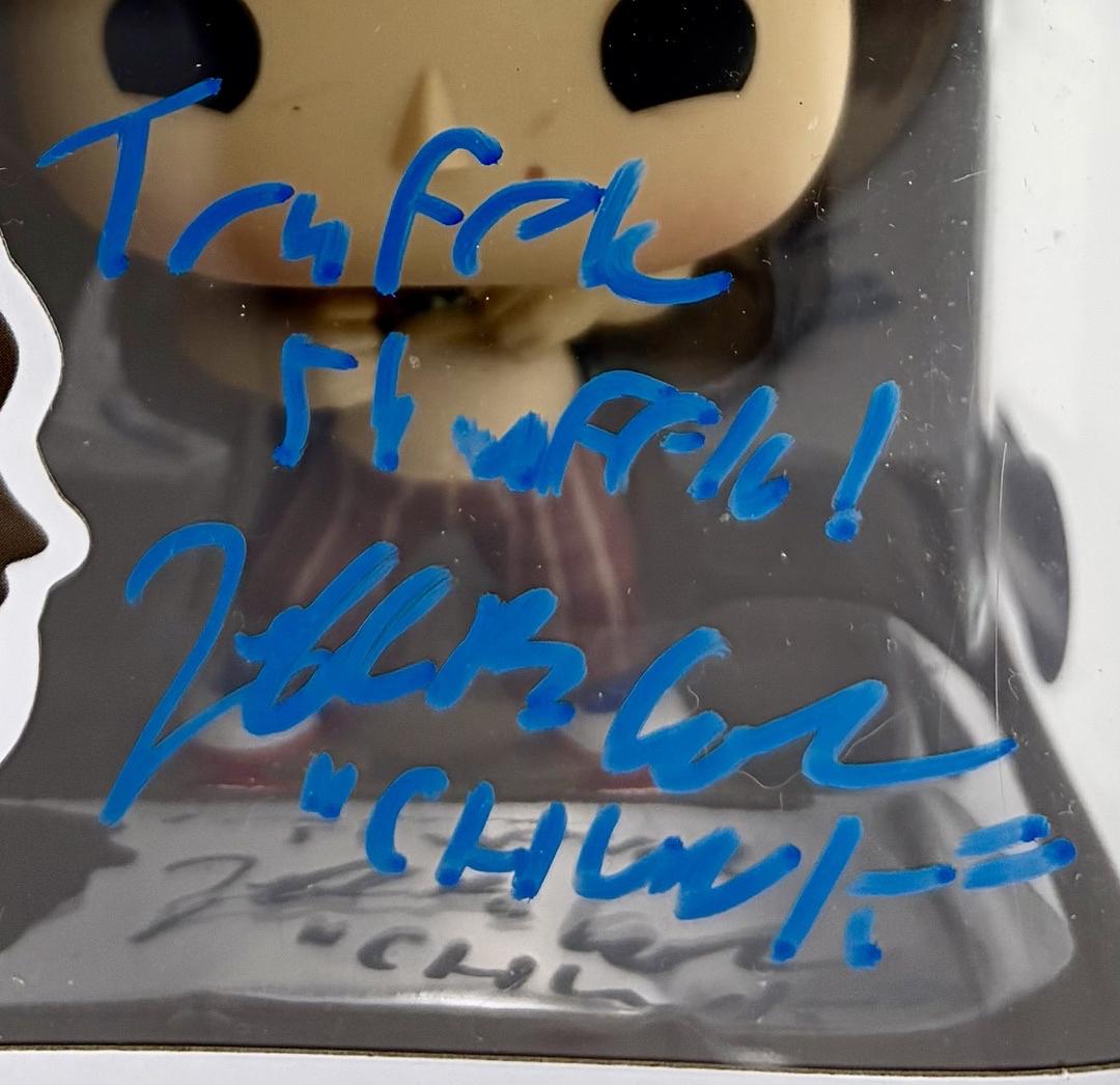 Jeff Cohen signed "Chunk" Funko #1066 (The Goonies) - Beckett COA