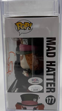 Johnny Depp Signed Funko Pop #177 Mad Hatter - PSA & JSA
