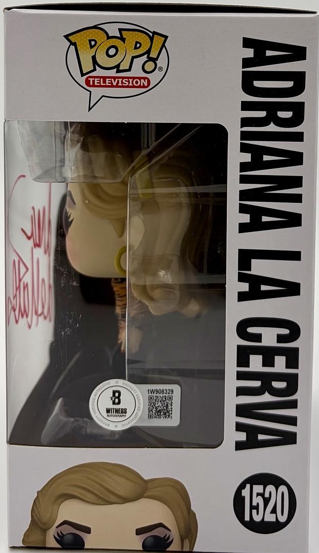 Drea Dematteo Signed "Adriana La Cerva" Funko #1520 (Sopranos) - Beckett COA