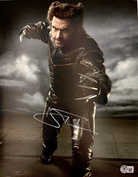 Hugh Jackman signed 11x14 (Wolverine) - Beckett COA