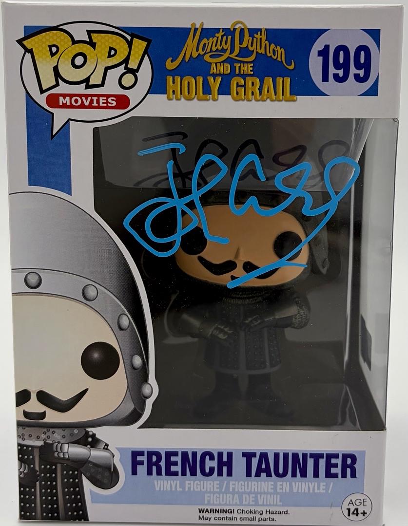 John Cleese Signed Funko Pop #199 "Monty Python and the Holy Grail" - OC Celebrity Marketing