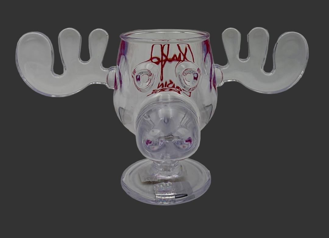 Randy Quaid Signed Acrylic Moose Mug (Christmas Vacation) - OC Celebrity Marketing COA