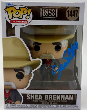 Sam Elliott signed "Shea Brennan" Funko #1447 (1883) - Beckett COA