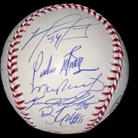 2004 World Series ROMLB Red Sox signed baseball signed by 19 - JSA, Sureshot and Beckett COA's