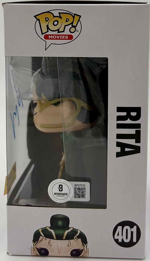 Elizabeth Banks Signed Funko Pop #401 "Rita" (Power Rangers) - Beckett COA