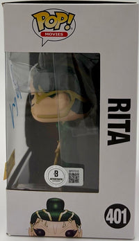 Elizabeth Banks Signed Funko Pop #401 "Rita" (Power Rangers) - Beckett COA