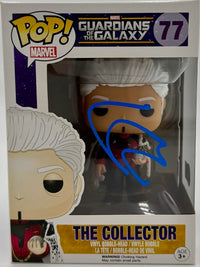 Benicio Del Toro Signed Funko Pop #77 The Collector (GOTG)  - JSA COA