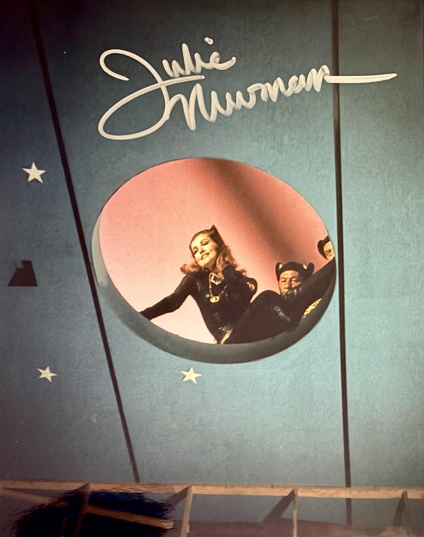 Julie Newmar signed 8x10 (Batman) - JSA COA