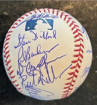 1975 Red Sox Team Baseball signed by 20 - Sure Shot Promotions COA