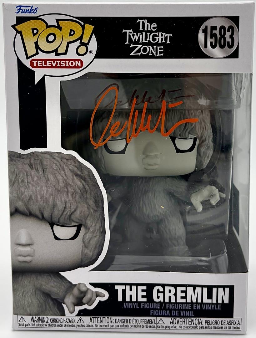 William Shatner Signed "Gremlin" Funko #1583 (Twilight Zone) - Official Pix COA **RARE**