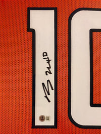 Bo Nix 34x42 signed, framed Broncos jersey - Beckett COA