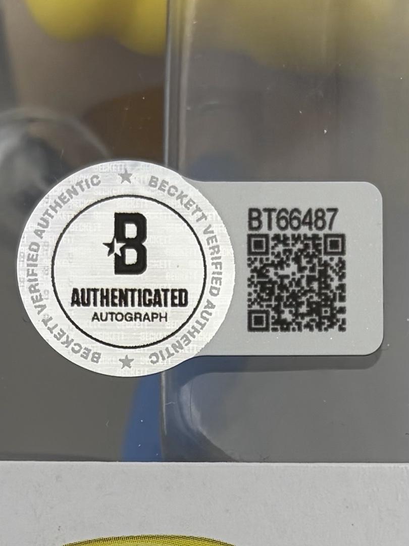 Jessica Alba Signed Funko Pop #558 Invisible Girl Sue Storm (Fantastic Four)  - Beckett COA