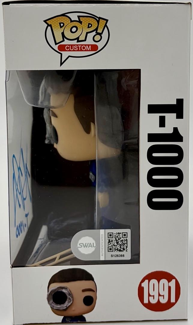 Robert Patrick signed Custom Made Funko #1991 (Terminator 2) - SWAU COA