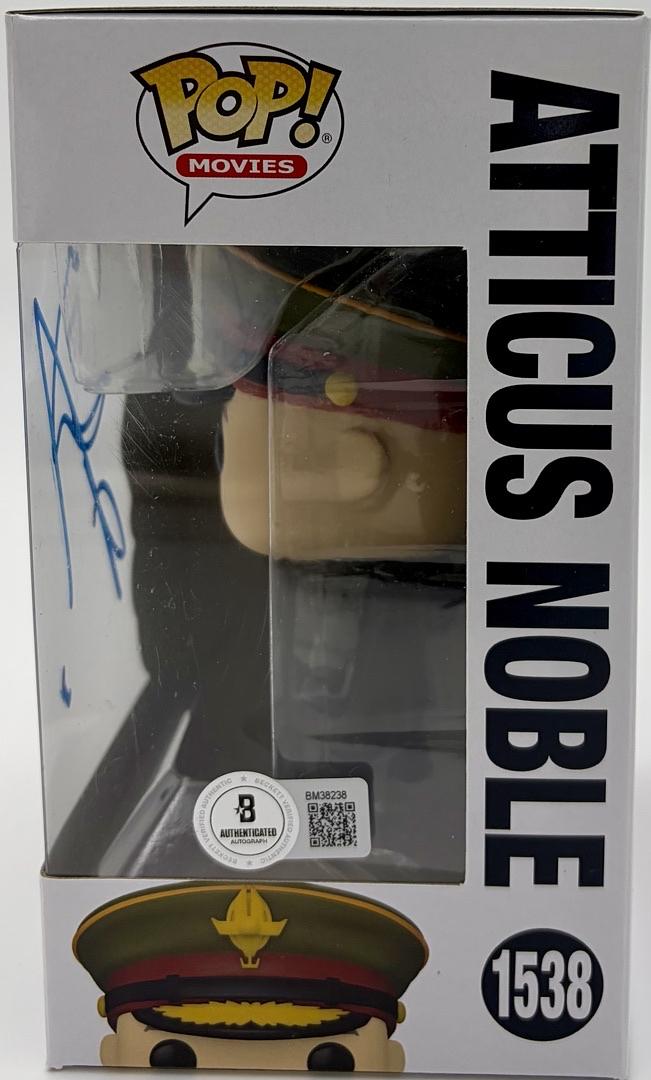 Ed Skrein signed "Atticus Noble" Funko #1538 (Rebel Moon) - Beckett COA