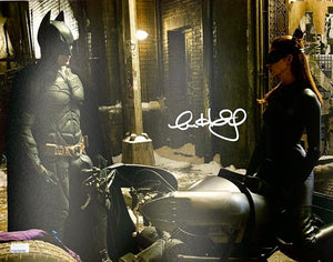 Anne Hathaway sexy signed 11x14 "Batman" - Celebrity Authentics COA