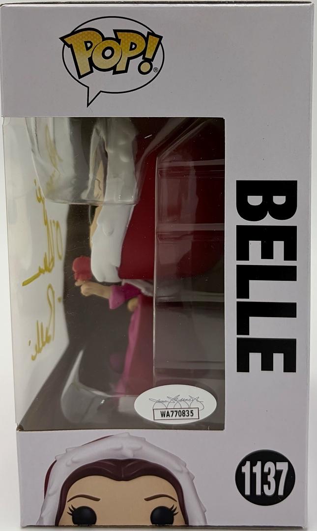 Paige O'Hara signed "Belle" Funko #1137 (Beauty and the Beast) - JSA COA
