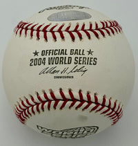 Curt Schilling signed Official 2004 World Series Baseball (Red Sox) - Steiner COA
