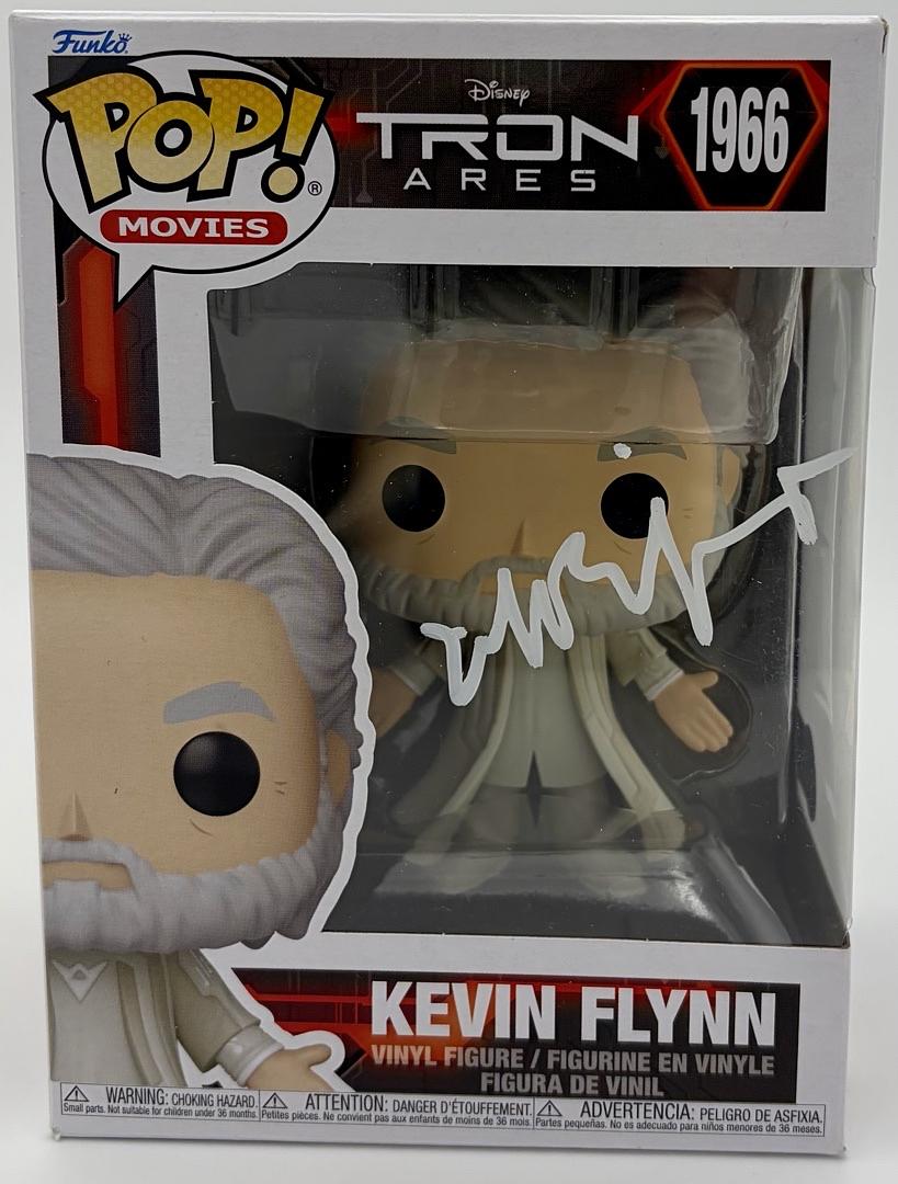 Jeff Bridges Signed "Kevin Flynn" Funko #1966 (Tron) - Beckett COA