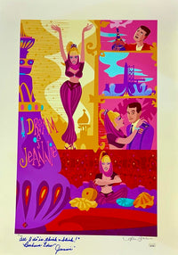 Barbara Eden signed 18x24 exclusive signed limited edition print (/75) RESEARCH PENDING
