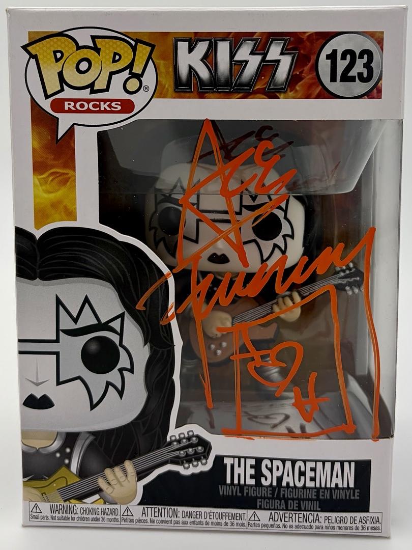 Ace Frehley Signed Funko Pop #123 "The Spaceman" (KISS) - ACOA COA