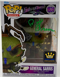 Cast signed Galaxy Quest "General Sarris" Funko #1531 (Pyle/Rees/Breen) - JSA COA