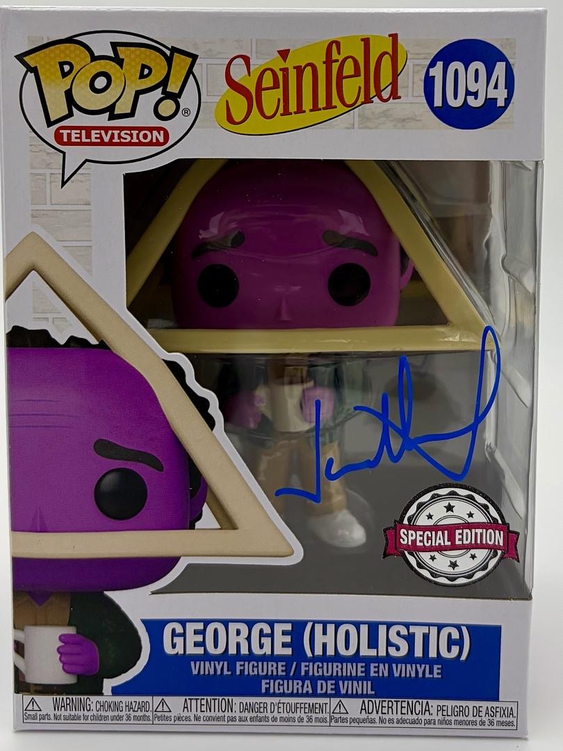 Jason Alexander signed "George (Holistic)" Funko #1094 (Seinfeld) - OC Celebrity Marketing
