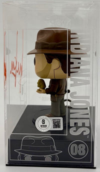Harrison Ford "Indiana Jones" signed Die-Cast Funko #08 - Beckett COA **RARE**