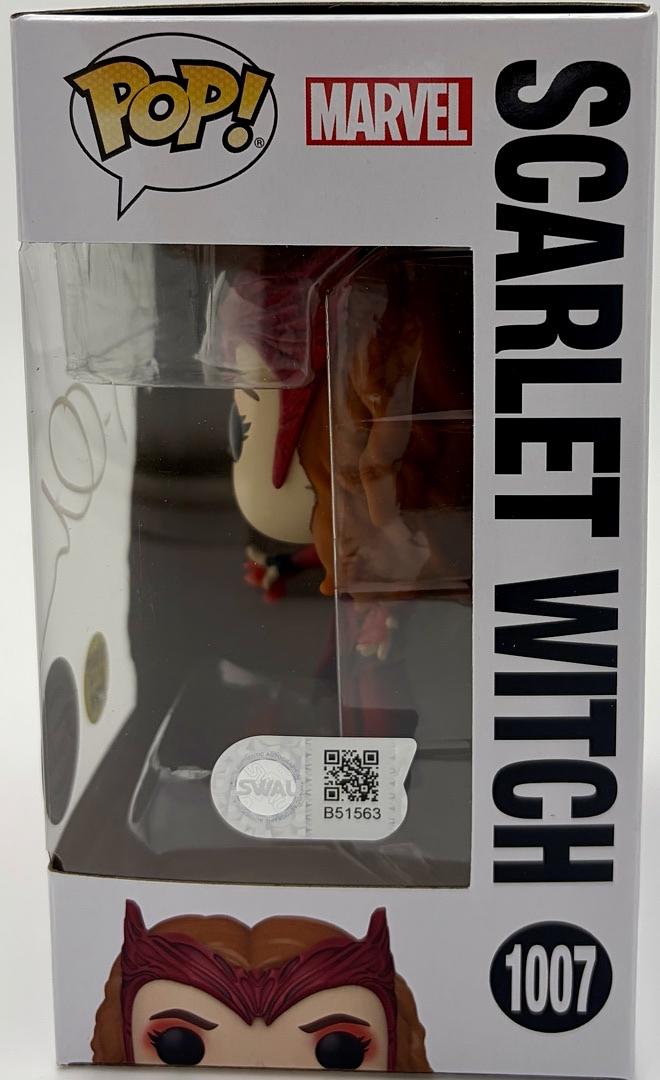 Elizabeth Olsen signed "Scarlett Witch" Funko #1007 (Doctor Strange) - SWAU COA
