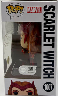 Elizabeth Olsen signed "Scarlett Witch" Funko #1007 (Doctor Strange) - SWAU COA