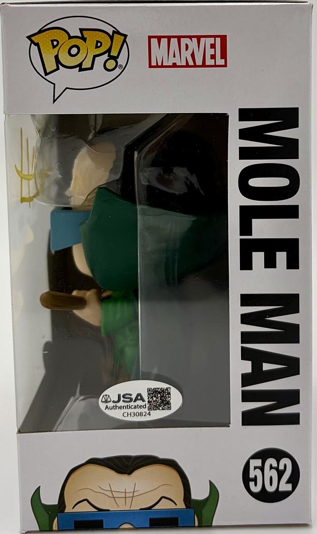 Paul Walter Houser signed "Mole Man" Funko #562 (Fantastic Four) - JSA COA