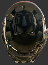 Mac Jones full sized authentic on-field Lunar Patriots helmet - Beckett COA