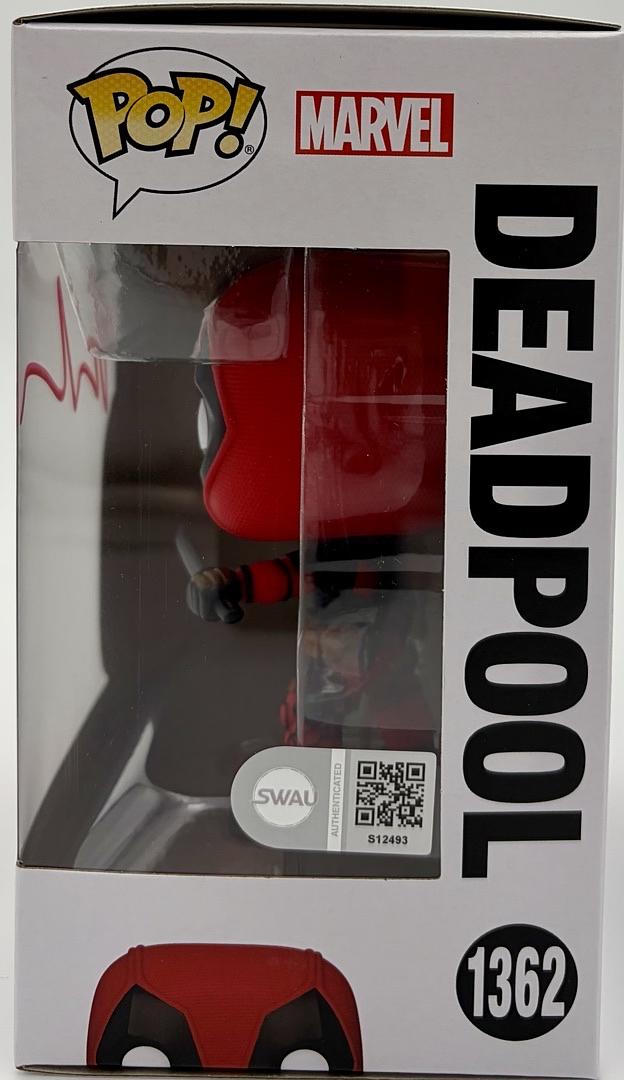 Ryan Reynolds Signed Funko Pop #1362 (Deadpool) - SWAU COA